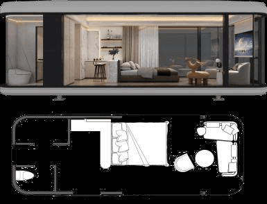 Cápsula Habitacional N6 — imagen 1